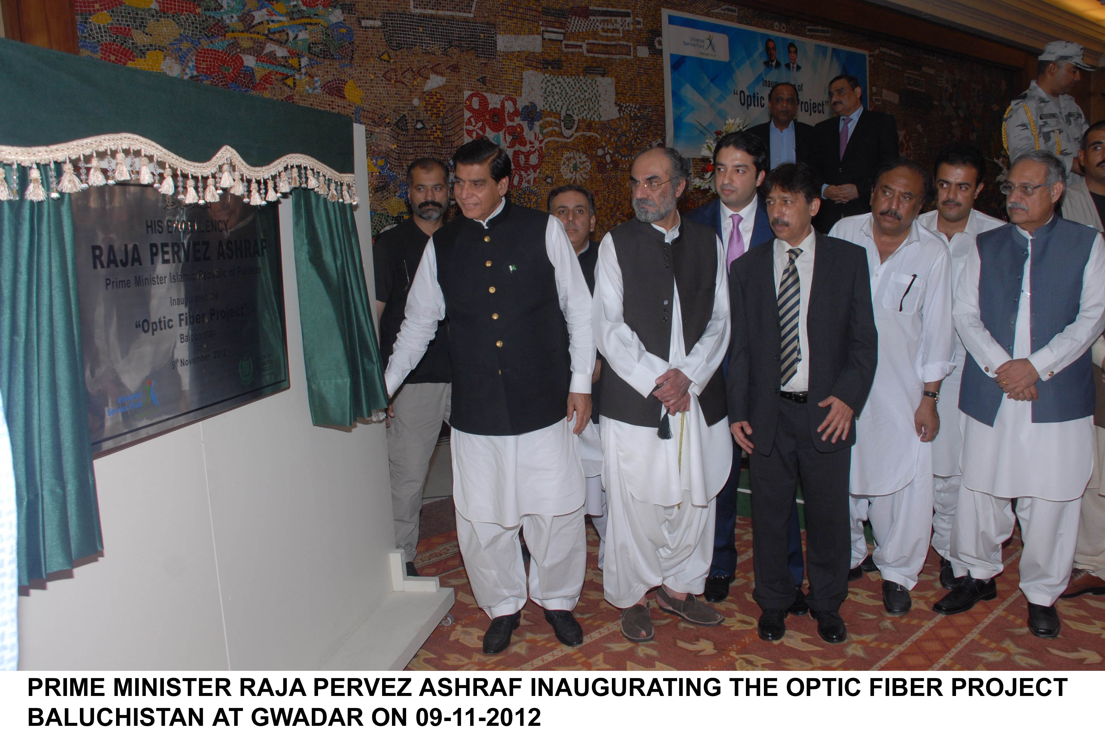 Inauguration of USF Projects in Balochistan (Gwadar)