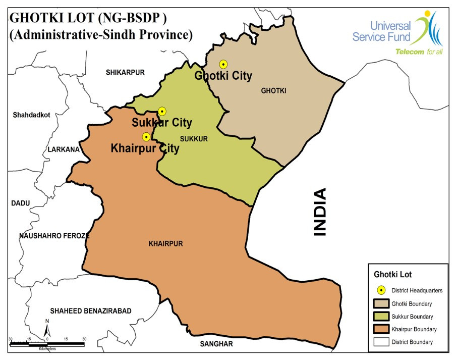 GHOTKI LOT Map