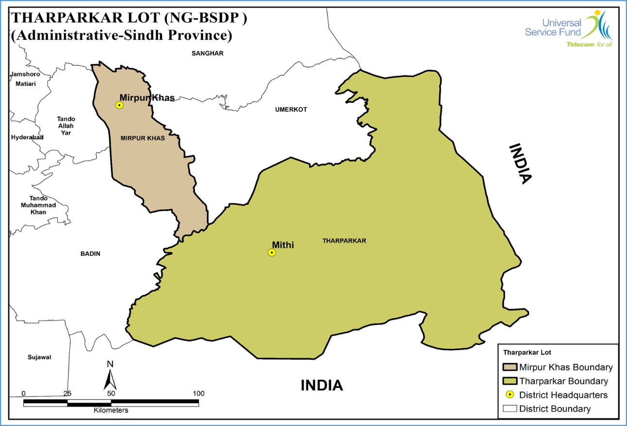 THARPARKAR LOT Map