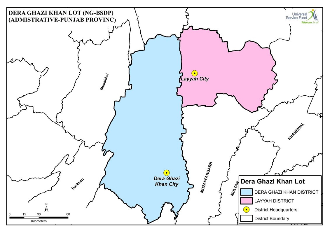 DG KHAN LOT Map