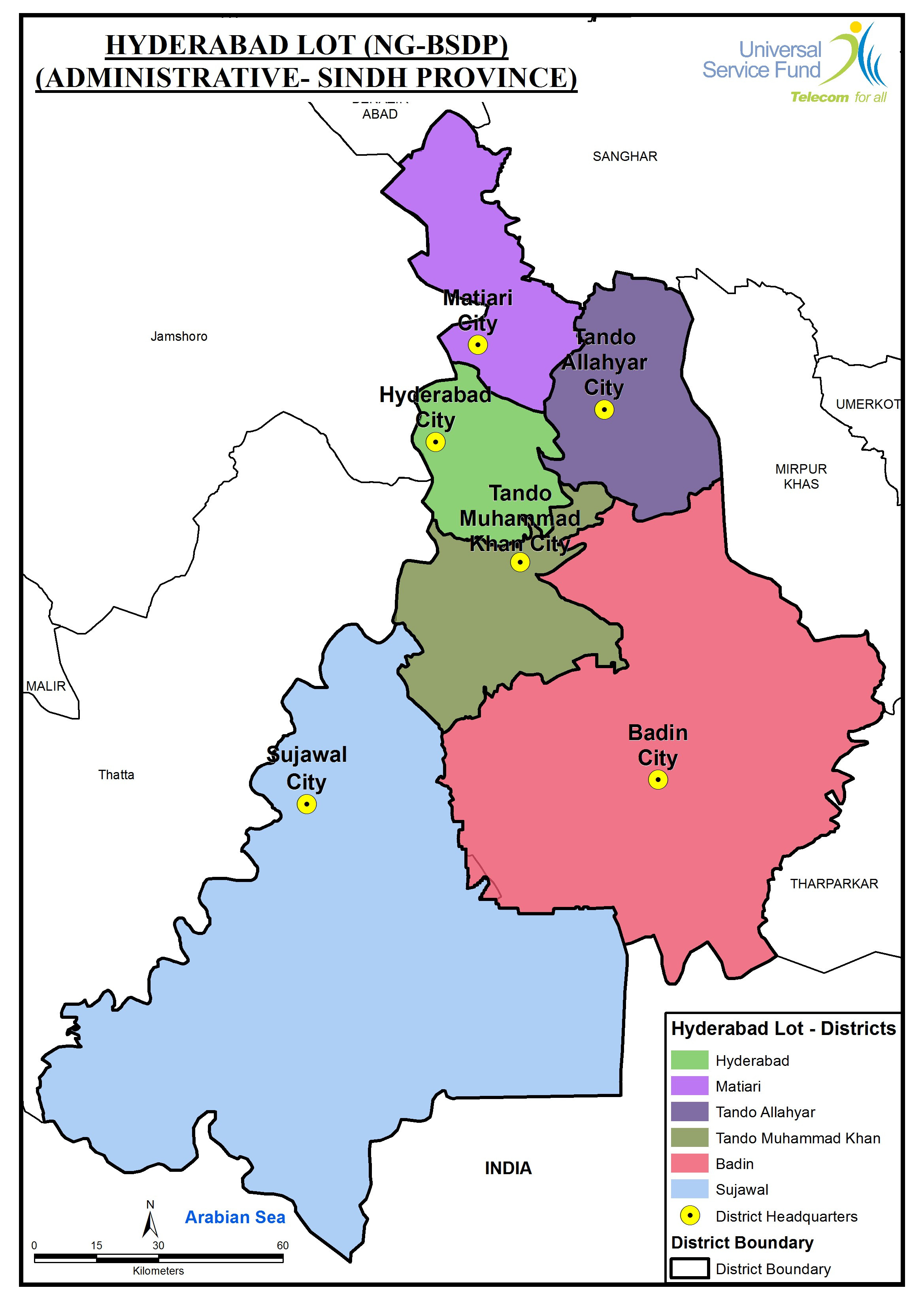 HYDERABAD LOT Map