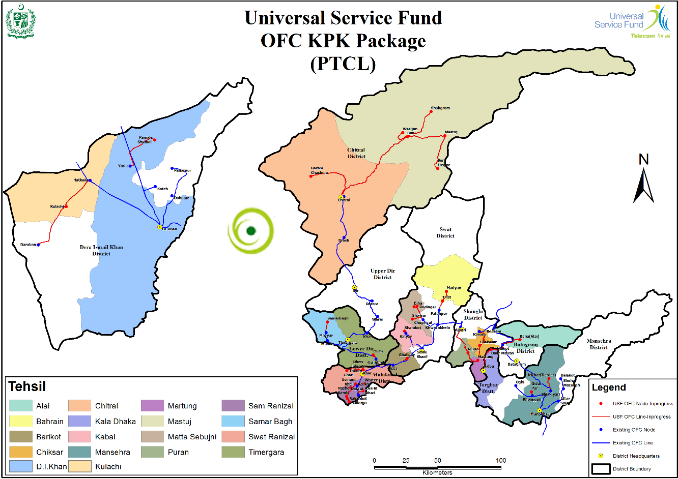 KHYBER-PAKHTUNKHWA-PACKAGE Map