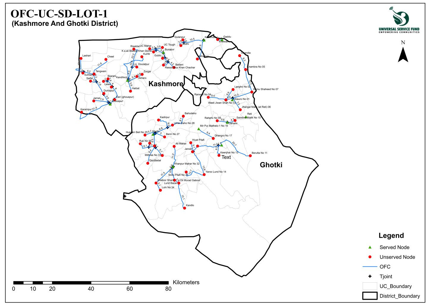 OFC-UC-SD-LOT1 Map