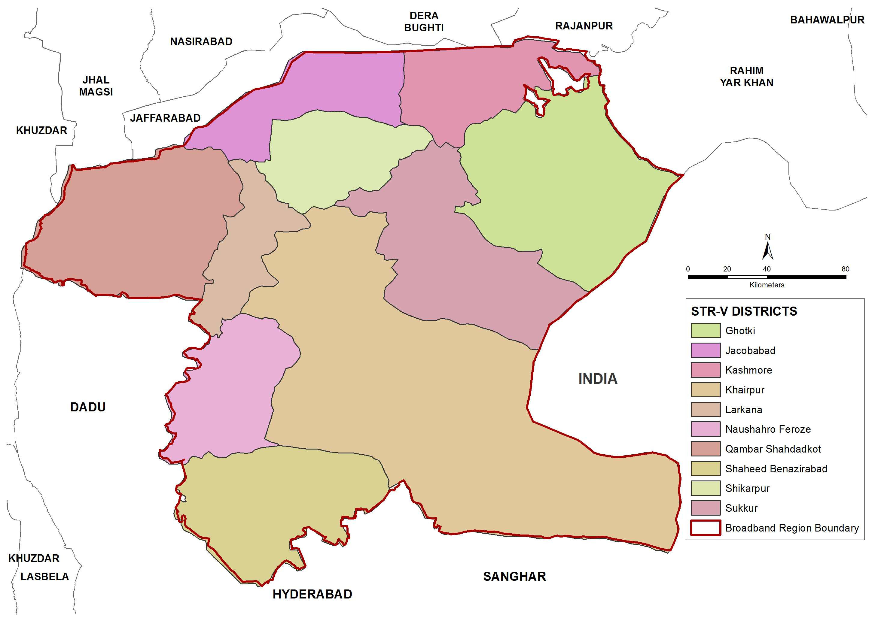 SOUTHERN TELECOM REGION V-1 Map